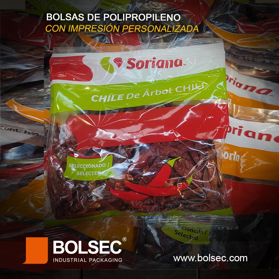 bolsas de polipropileno impresas